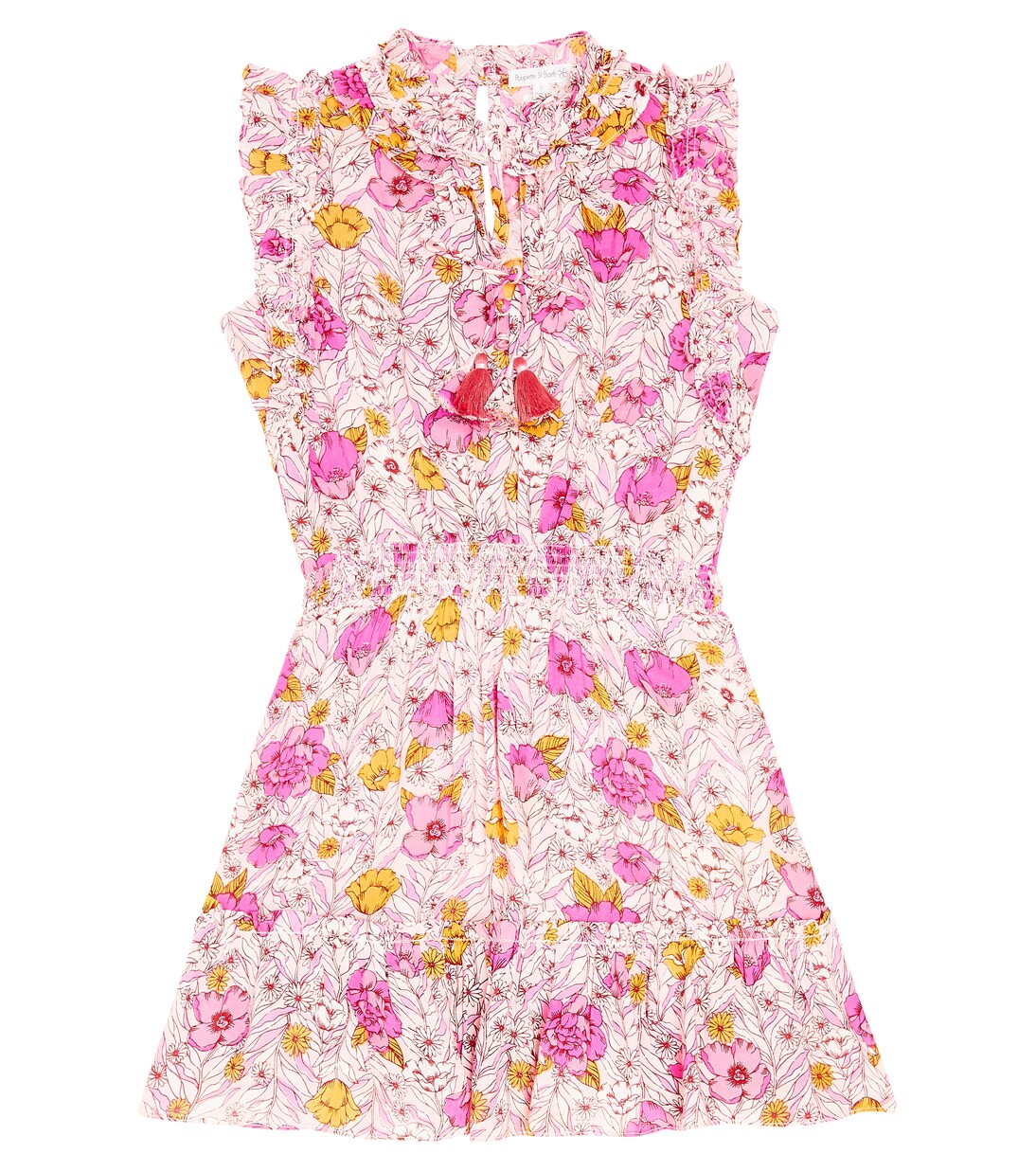 Triny floral dress | Poupette St Barth Kids
