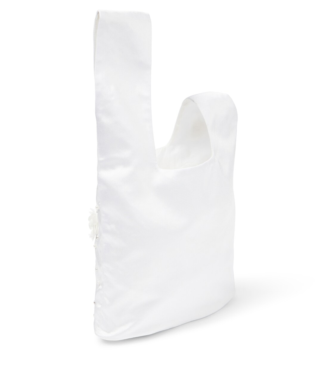 Assemblage embellished silk satin clutch | Tutu Du Monde