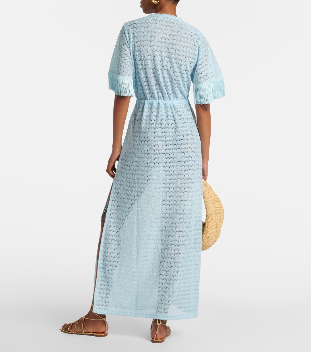 Maxikleid Phoebe aus einem Baumwollgemsich | Melissa Odabash