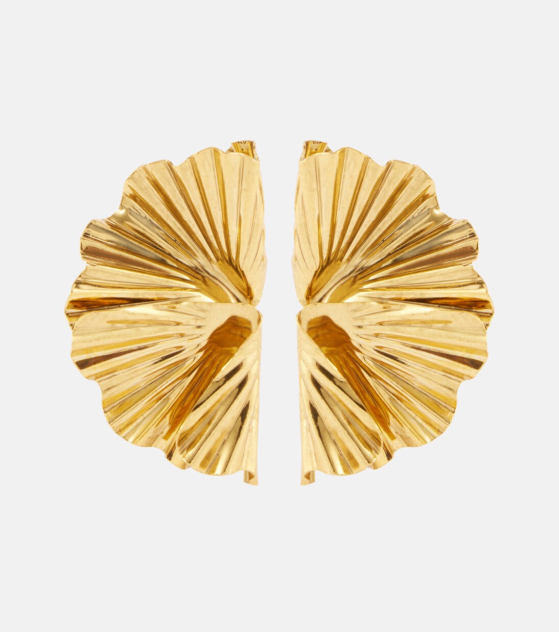 Darya 18kt gold-plated earrings | Jennifer Behr