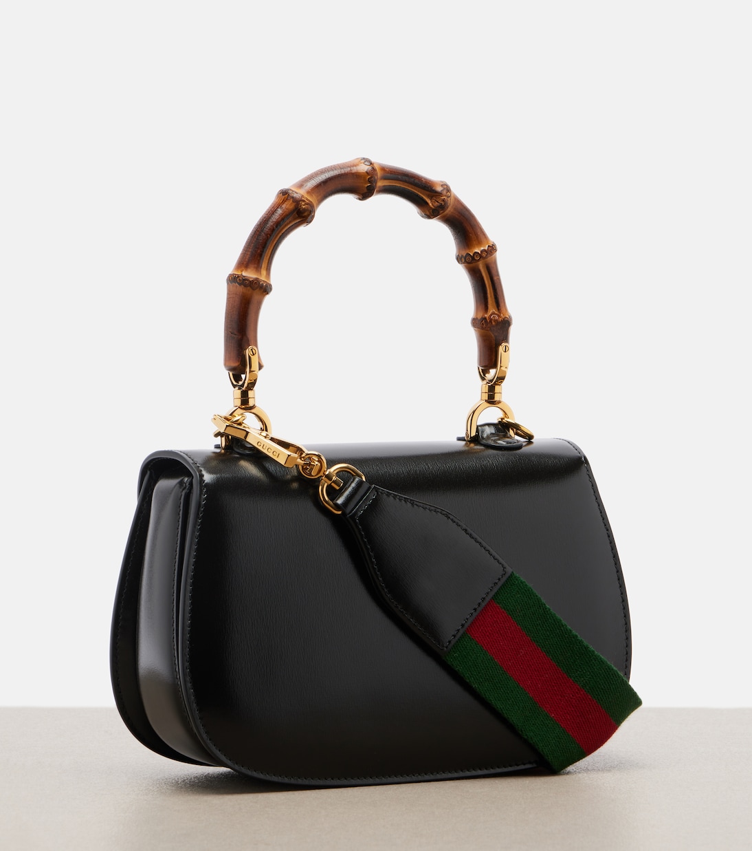 Gucci Bamboo 1947 Small leather top-handle bag | Gucci