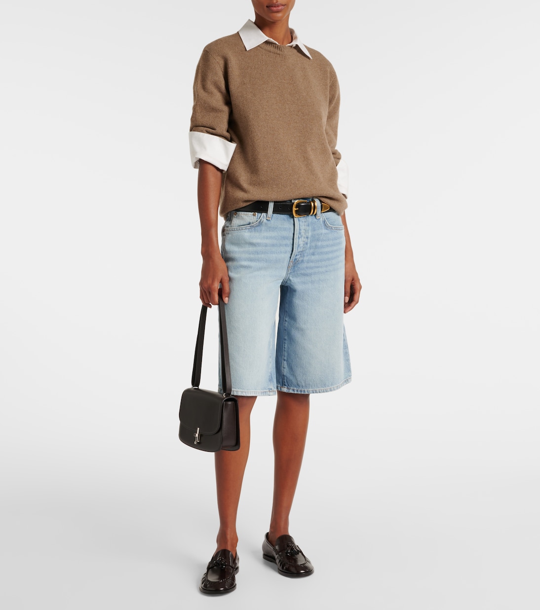 Bermuda-Shorts Skater aus Denim | Re/Done