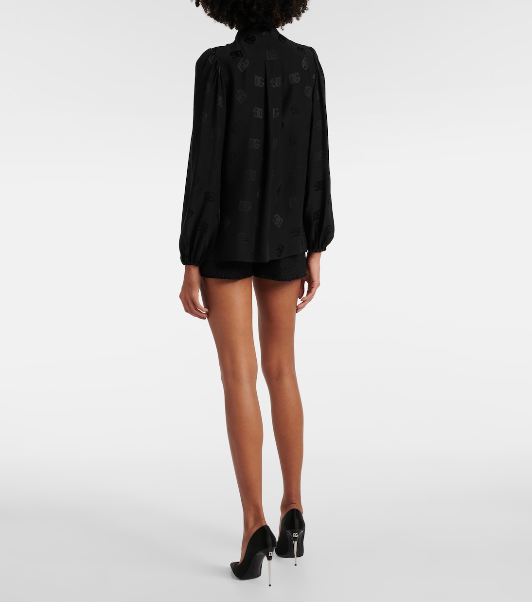 Bluse DG aus Seide | Dolce&Gabbana