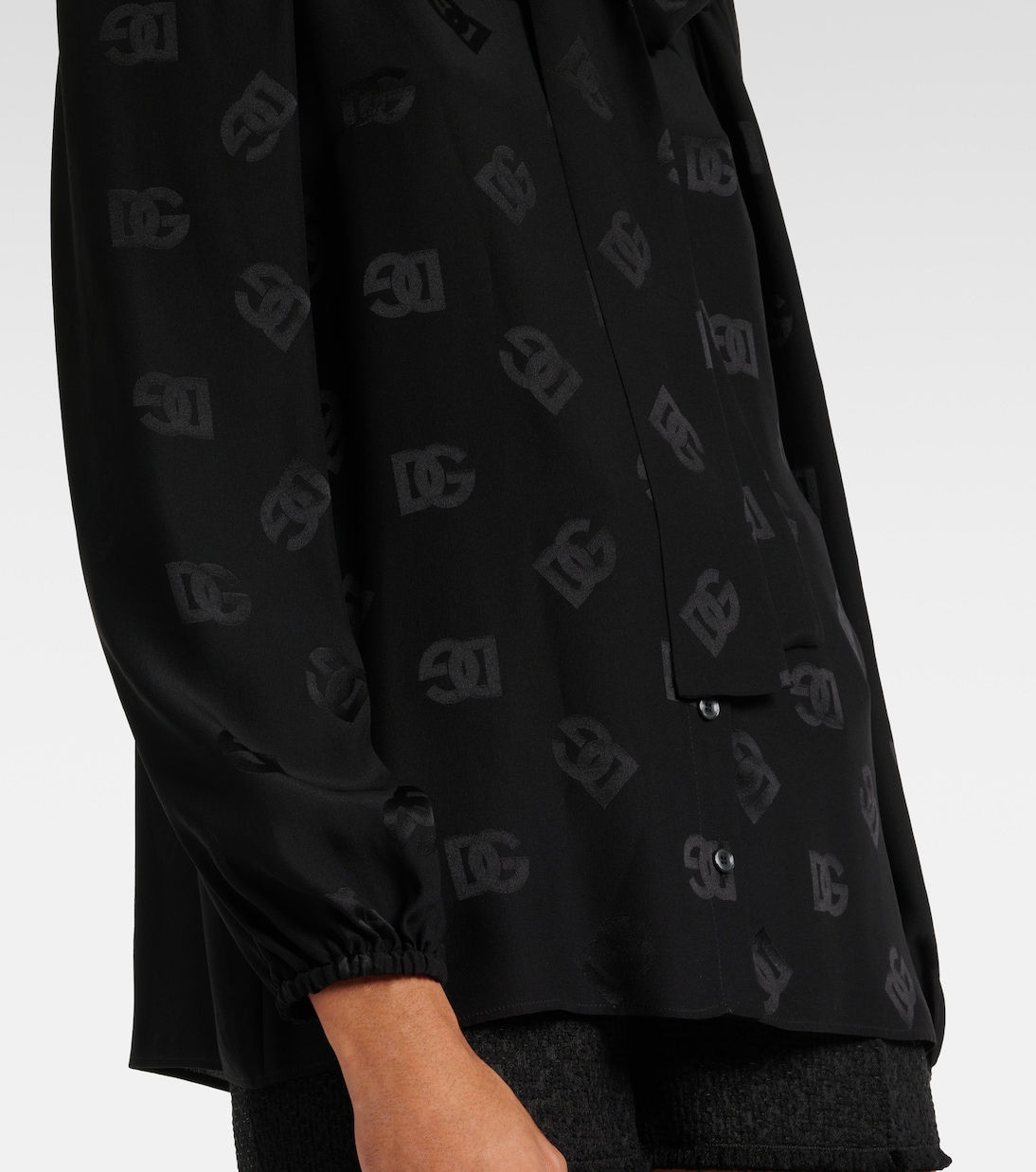Bluse DG aus Seide | Dolce&Gabbana