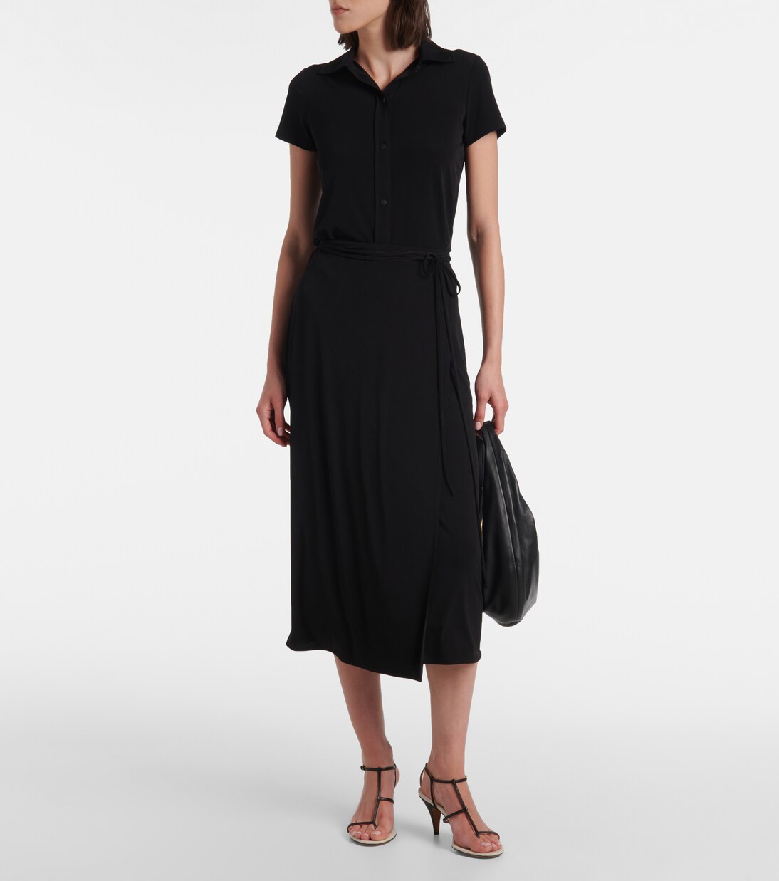 Jersey wrap skirt | Vince