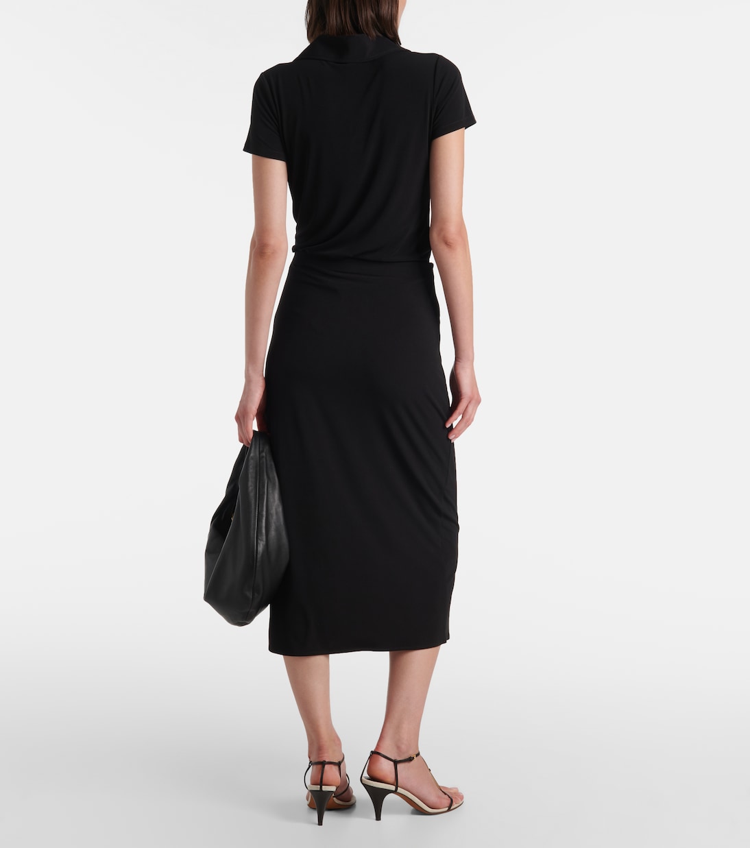 Jersey wrap skirt | Vince