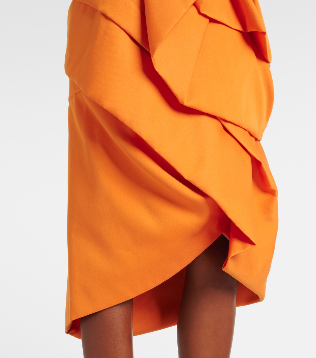 Midirock aus Satin | Dries Van Noten