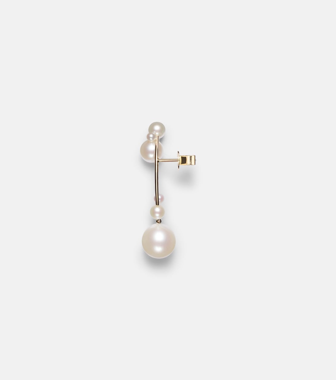 Boucles d'oreilles Grand Stella en or 14 ct et perles | Sophie Bille Brahe