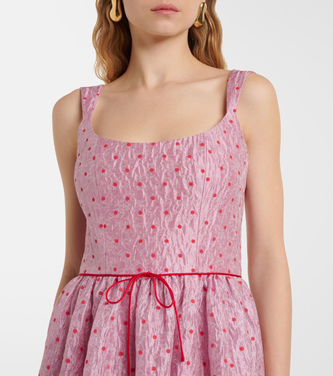 Robe corset Apple à pois | Markarian