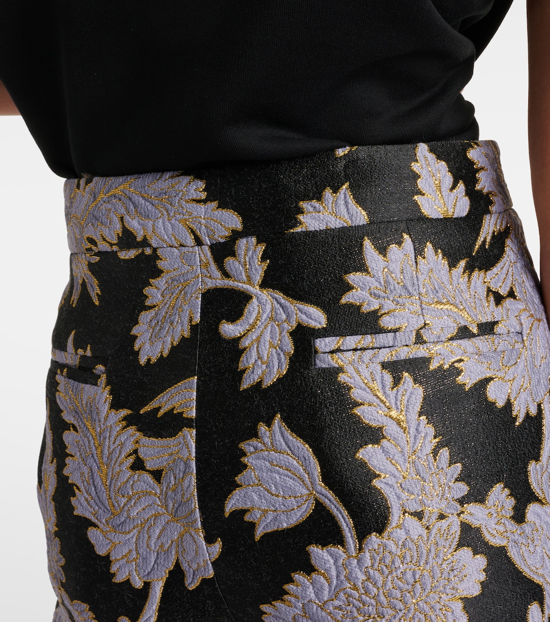 Pantalones bootcut Saturday Night en jacquard | La DoubleJ