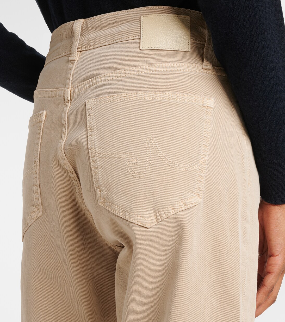 New Baggy mid-rise wide-leg jeans  | AG Jeans