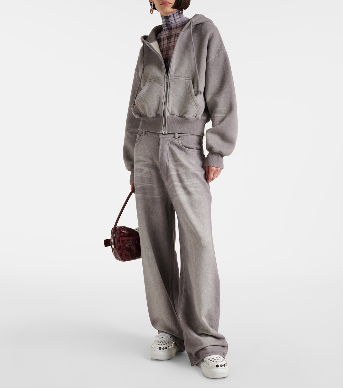 Steffey U Friend studded leather sneakers | Acne Studios