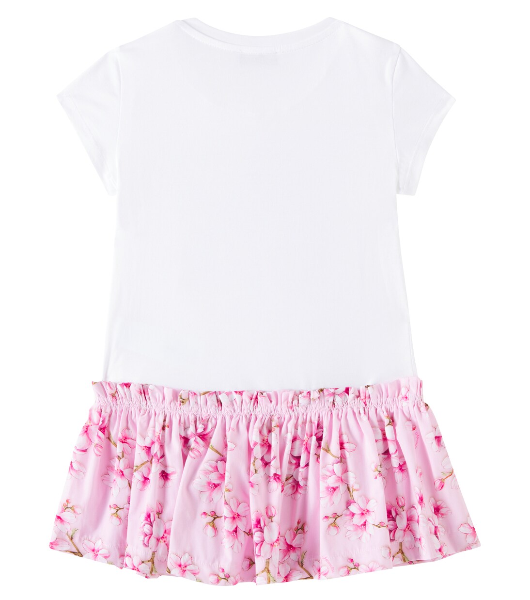 x Disney® printed cotton-blend dress | Monnalisa