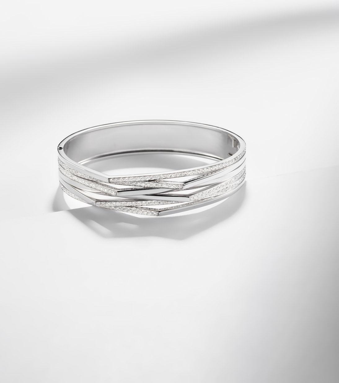 Bracelet Antifer en or blanc 18 ct et diamants | Repossi