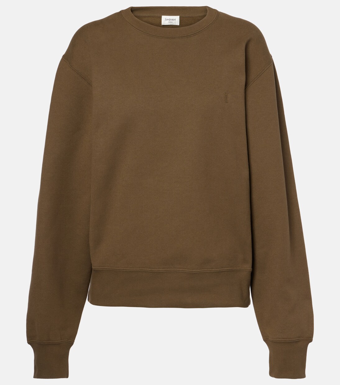 Cassandre cotton sweatshirt | Saint Laurent