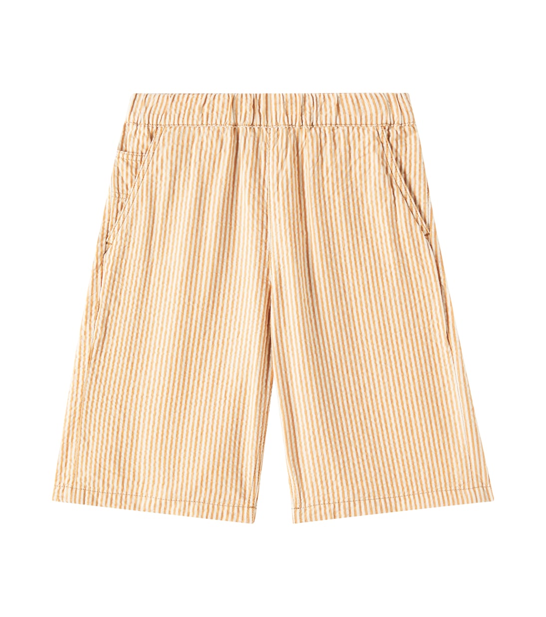 Enro striped cotton Bermuda shorts | Bonpoint