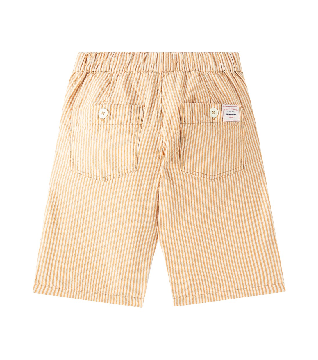 Enro striped cotton Bermuda shorts | Bonpoint