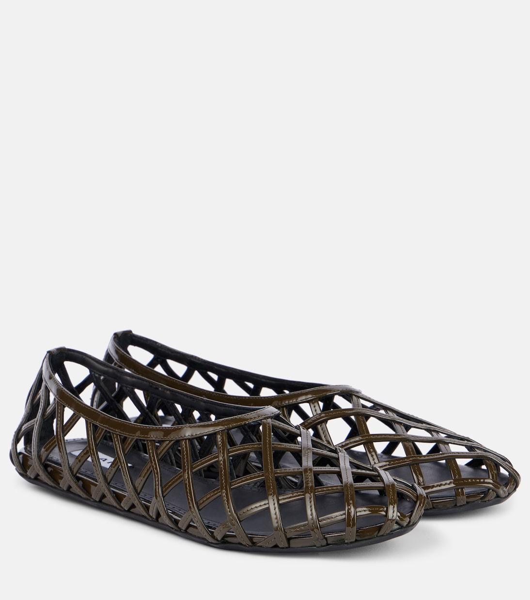Ballerinas Cage aus Lackleder | Alaïa