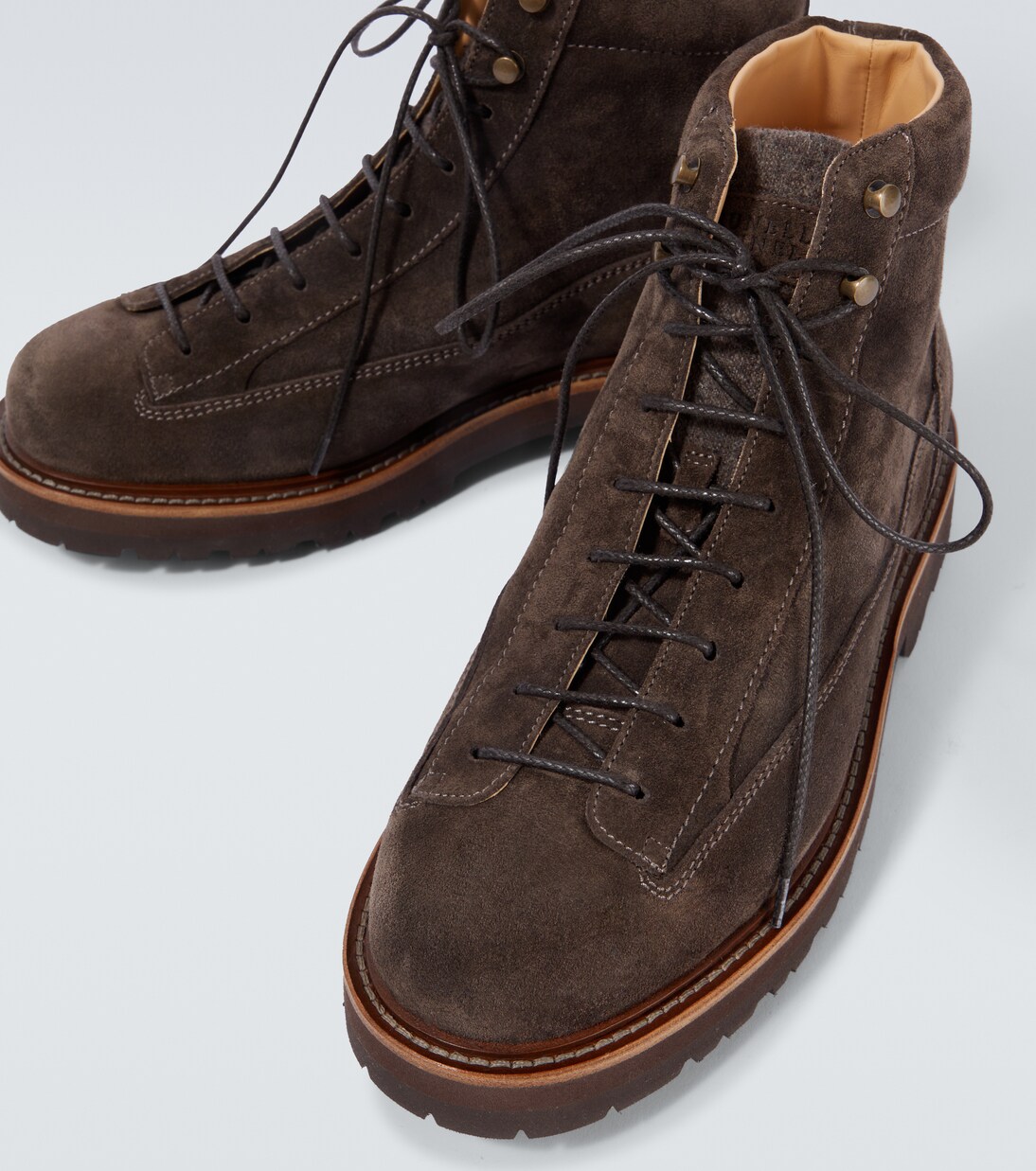 Suede ankle boots | Brunello Cucinelli