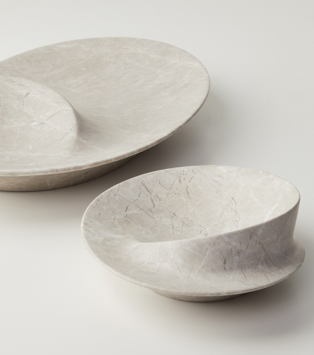 Swirl L25 marble bowl | Zaha Hadid Design