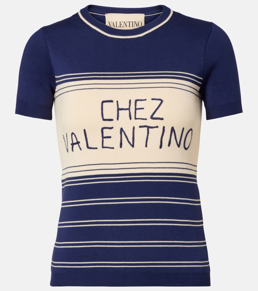 Chez Valentino cotton T-shirt | Valentino