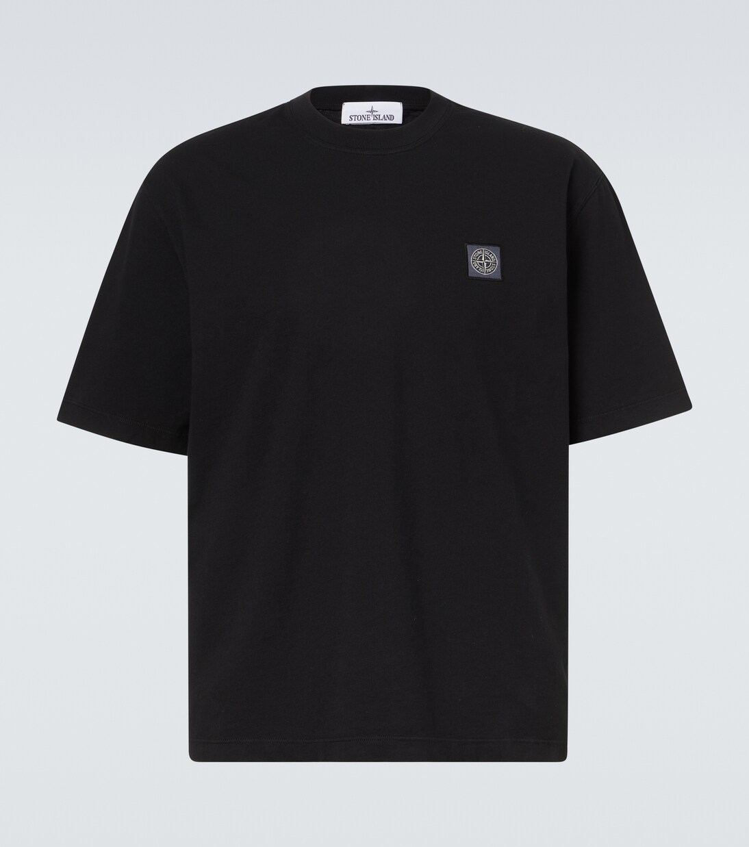 Besticktes T-Shirt aus Baumwoll-Jersey | Stone Island