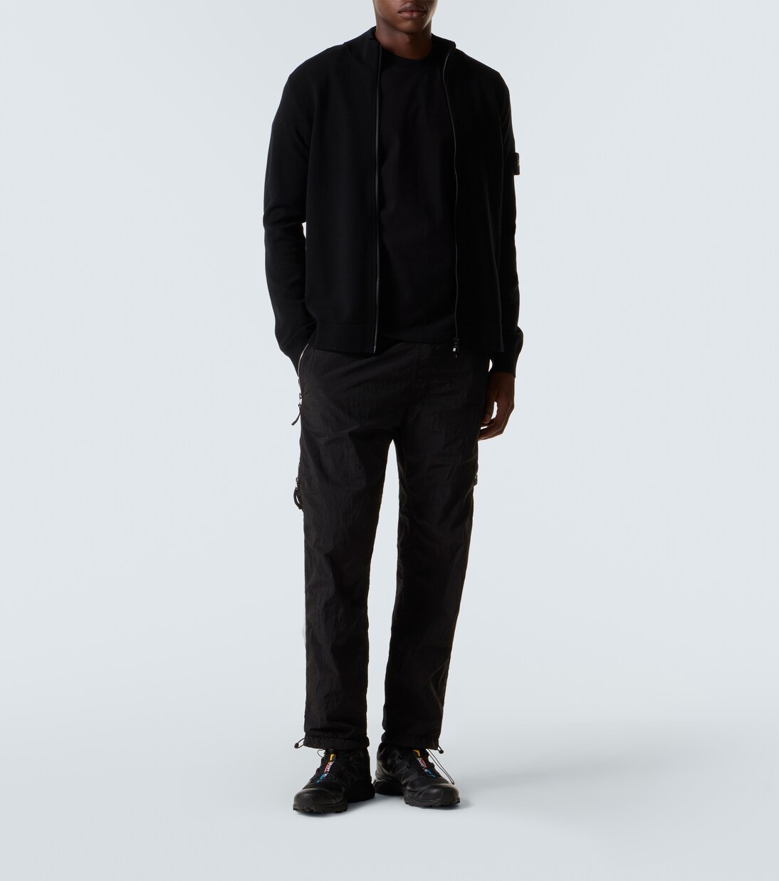 Besticktes T-Shirt aus Baumwoll-Jersey | Stone Island