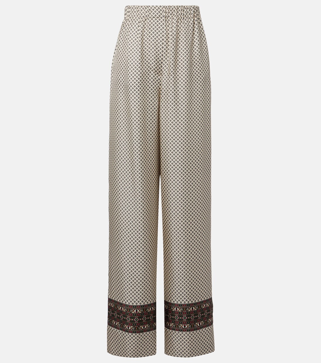 Weite Hose Valerio aus Seiden-Twill | Loro Piana