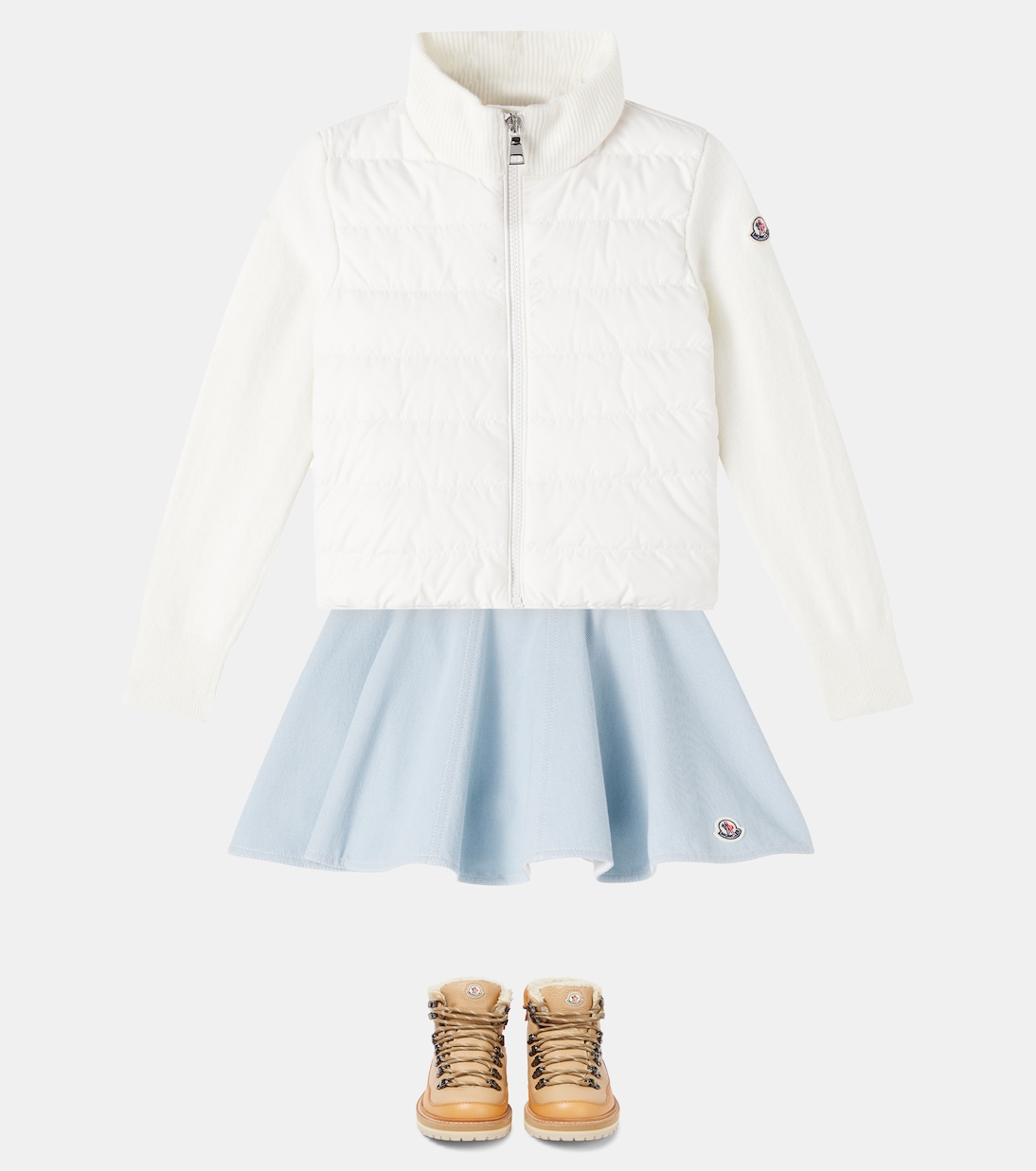 Down-paneled jacket | Moncler Enfant