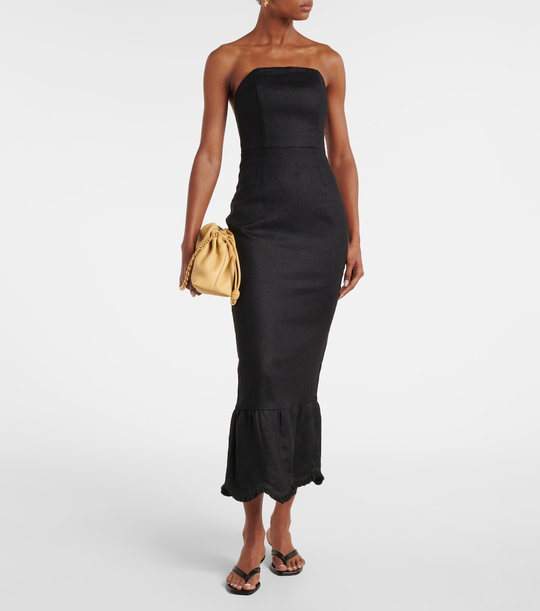 Robe longue Essie en lin | Posse