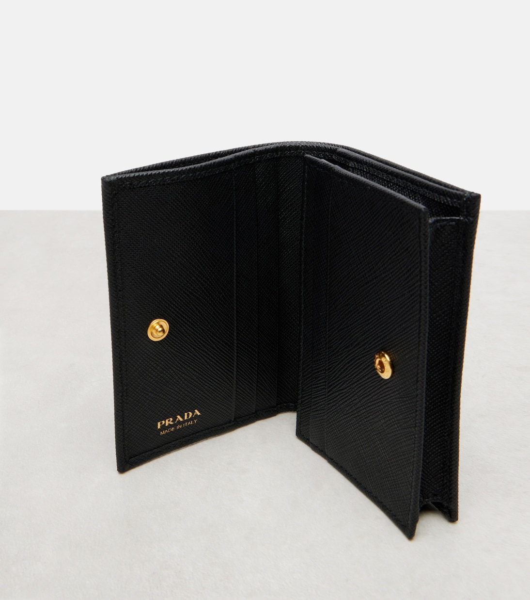 Saffiano Small leather wallet | Prada
