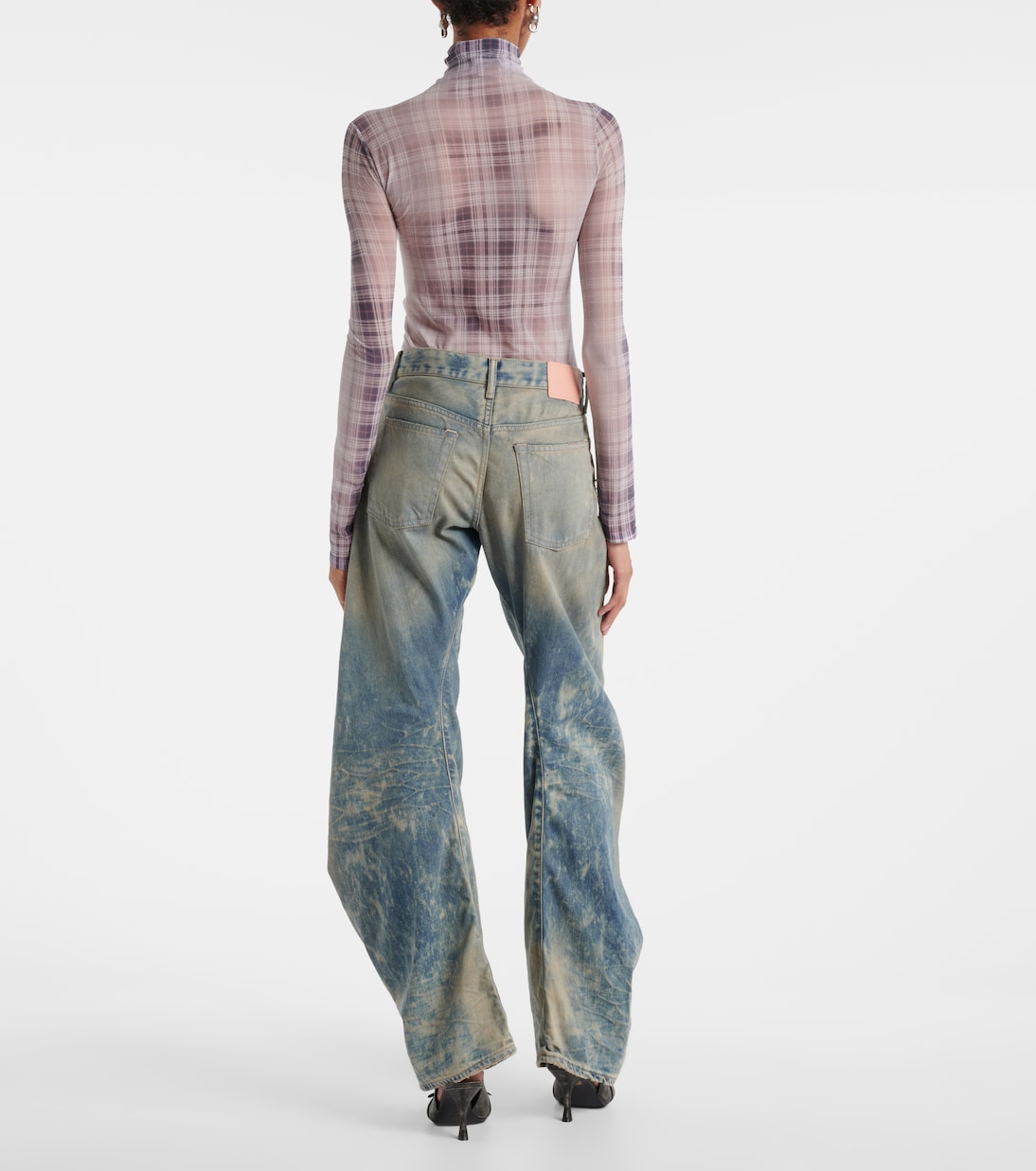 Jeans 2006F a gamba larga e vita bassa | Acne Studios