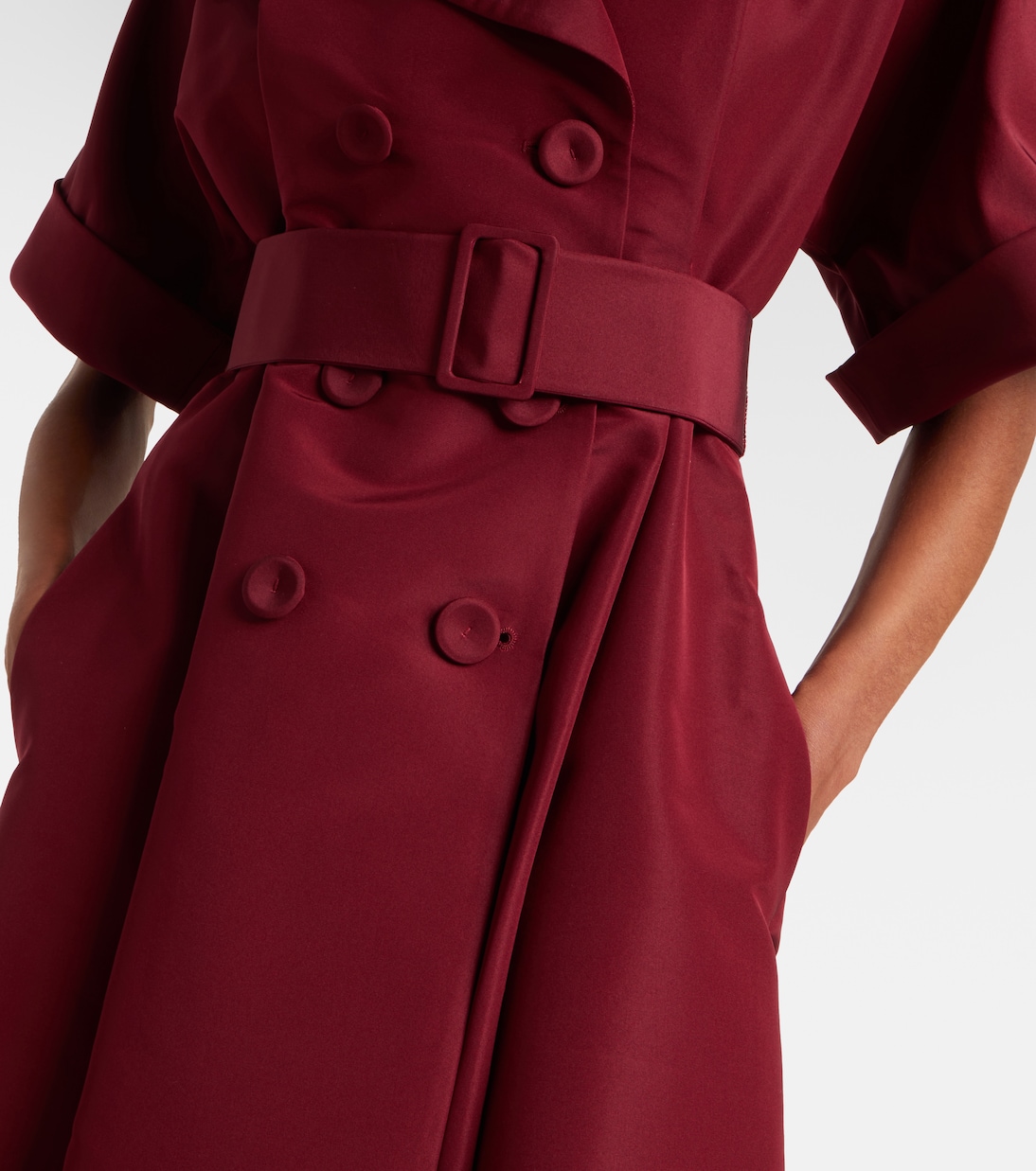 Belted silk gown | Carolina Herrera