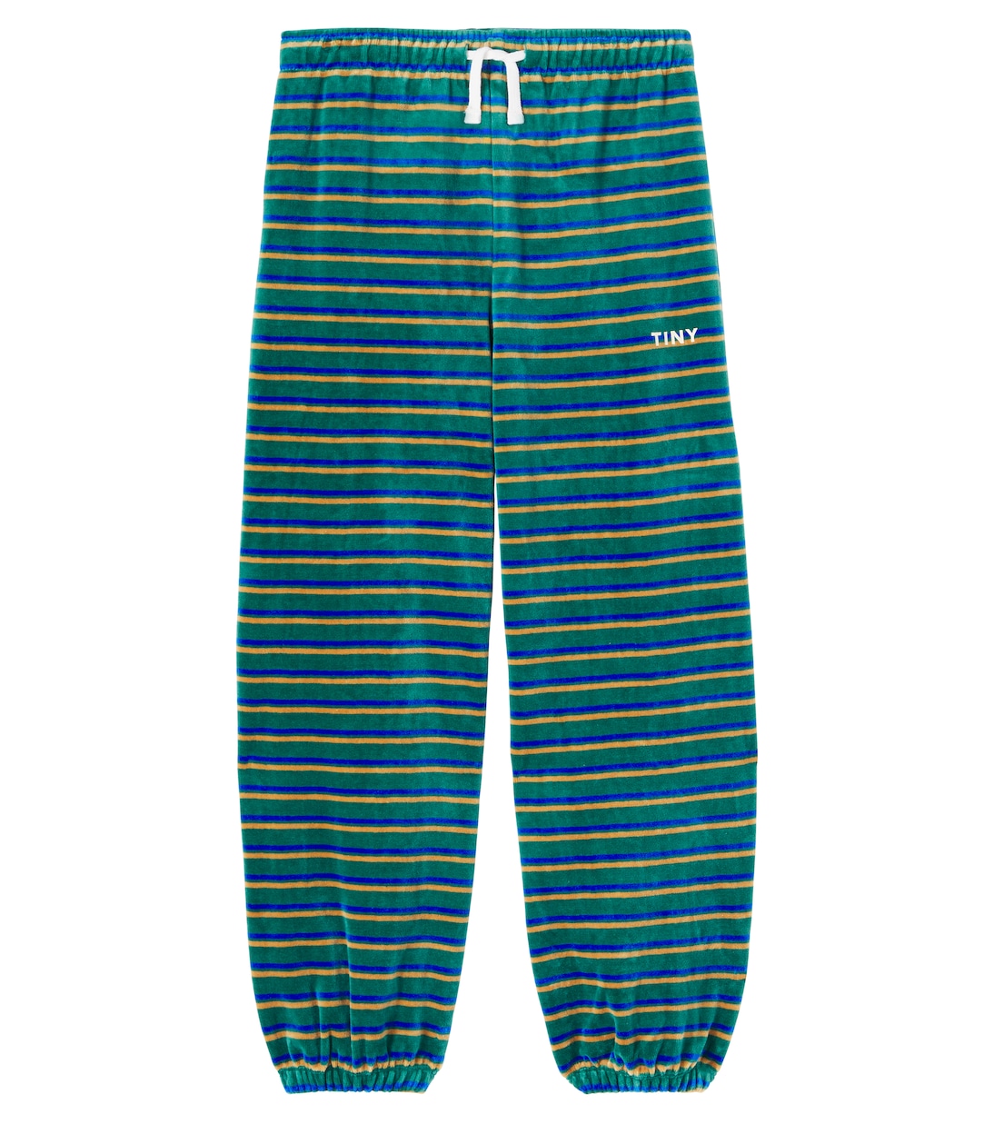 Striped cotton terry sweatpants  | Tinycottons