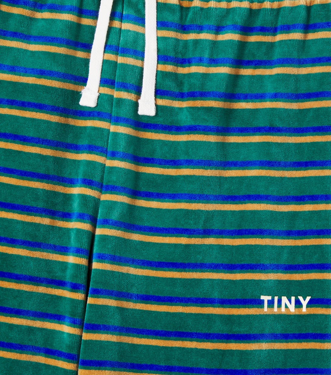 Striped cotton terry sweatpants  | Tinycottons