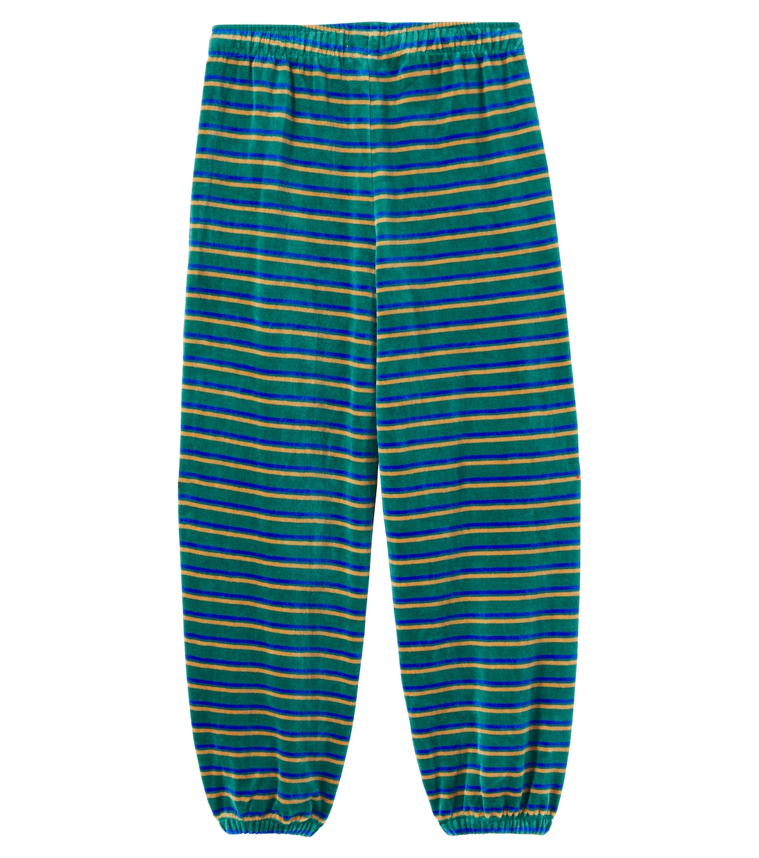Striped cotton terry sweatpants  | Tinycottons