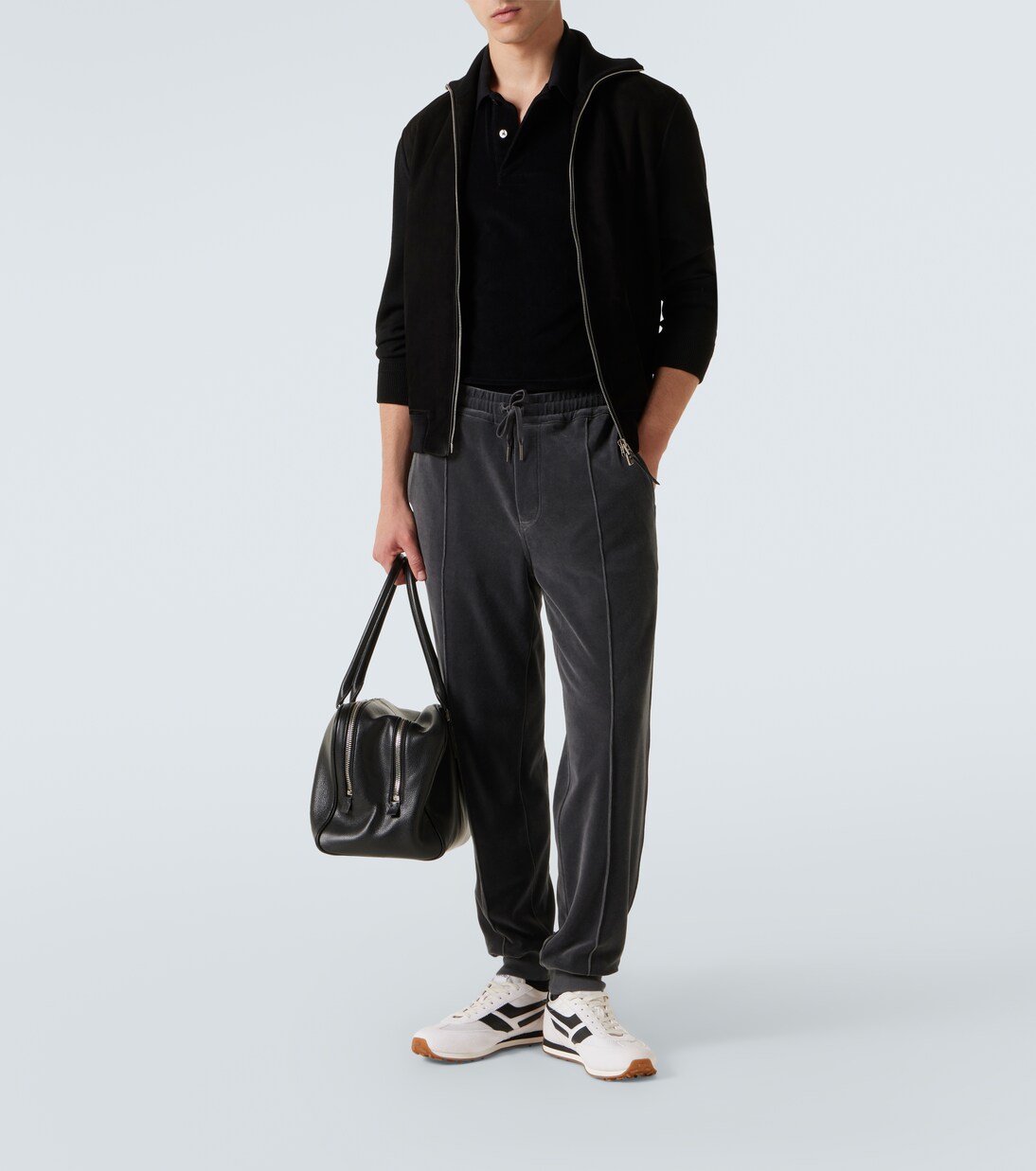 Polo de rizo en mezcla de algodón | Tom Ford