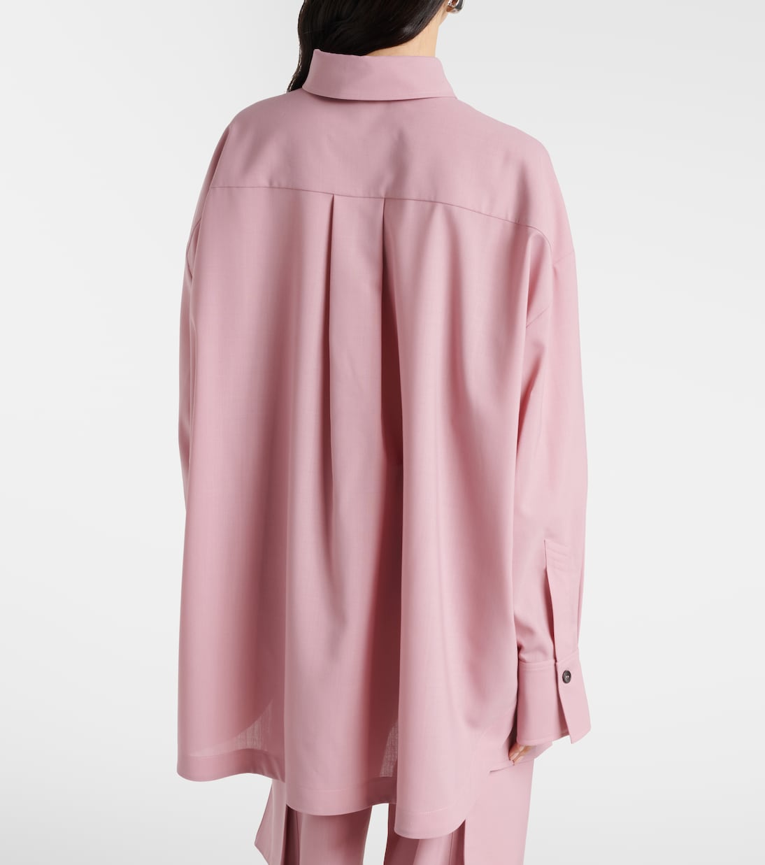 Camisa oversized asimétrica Diana | The Attico