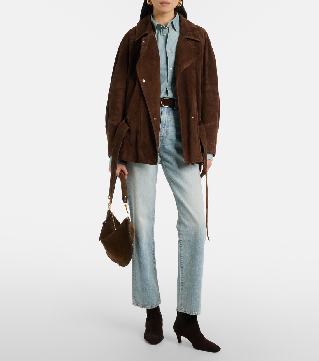 London high-rise straight jeans | Slvrlake