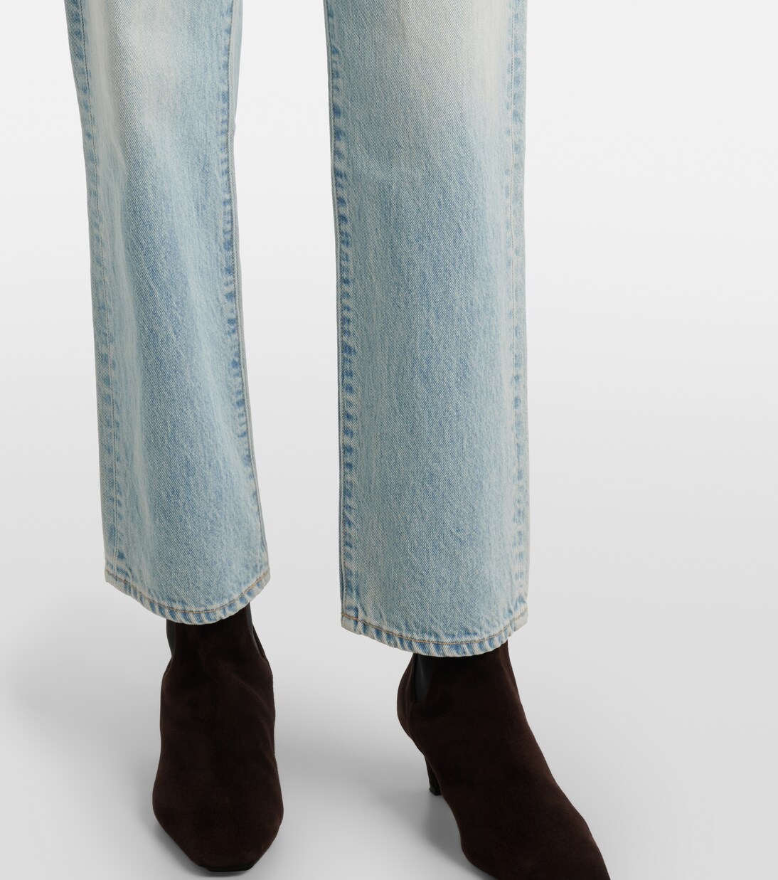 London high-rise straight jeans | Slvrlake