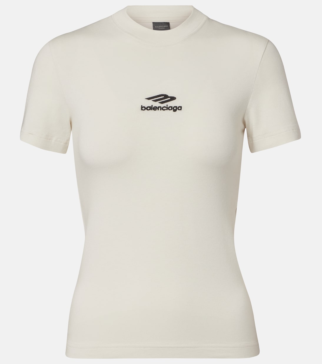 3B Sports Icon cotton-blend jersey T-shirt | Balenciaga
