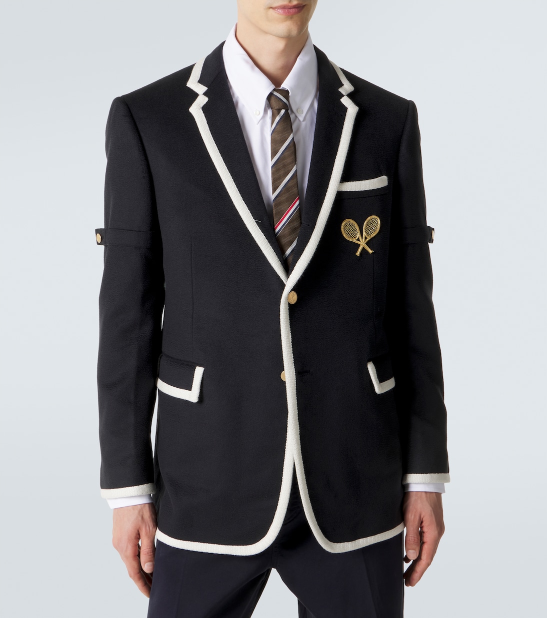Bestickter Blazer aus Kaschmir | Thom Browne