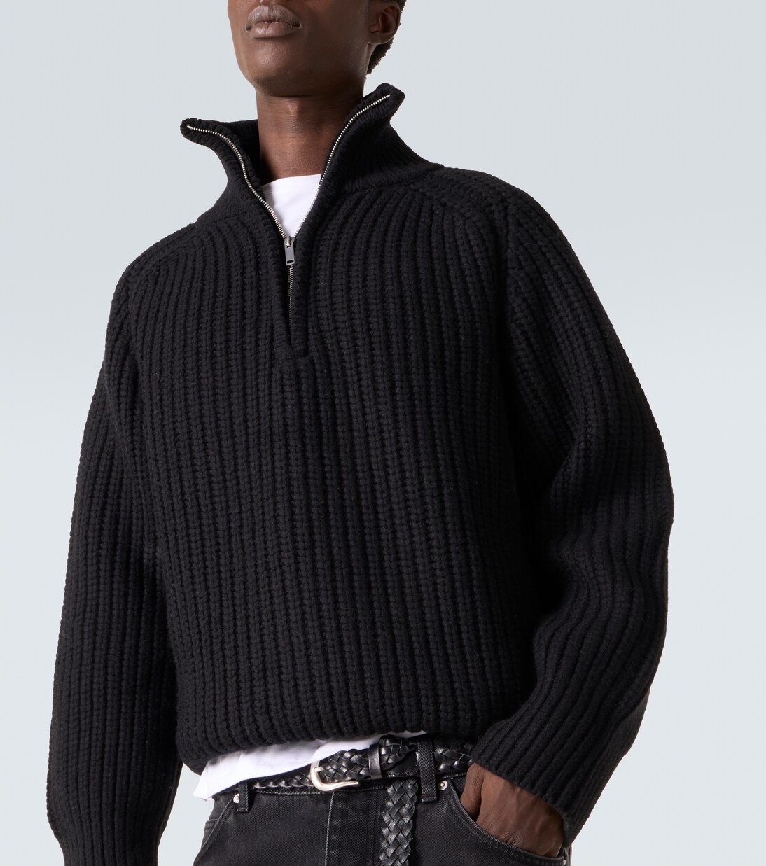 x Aaron Levine Bristol virgin wool sweater | Studio Nicholson