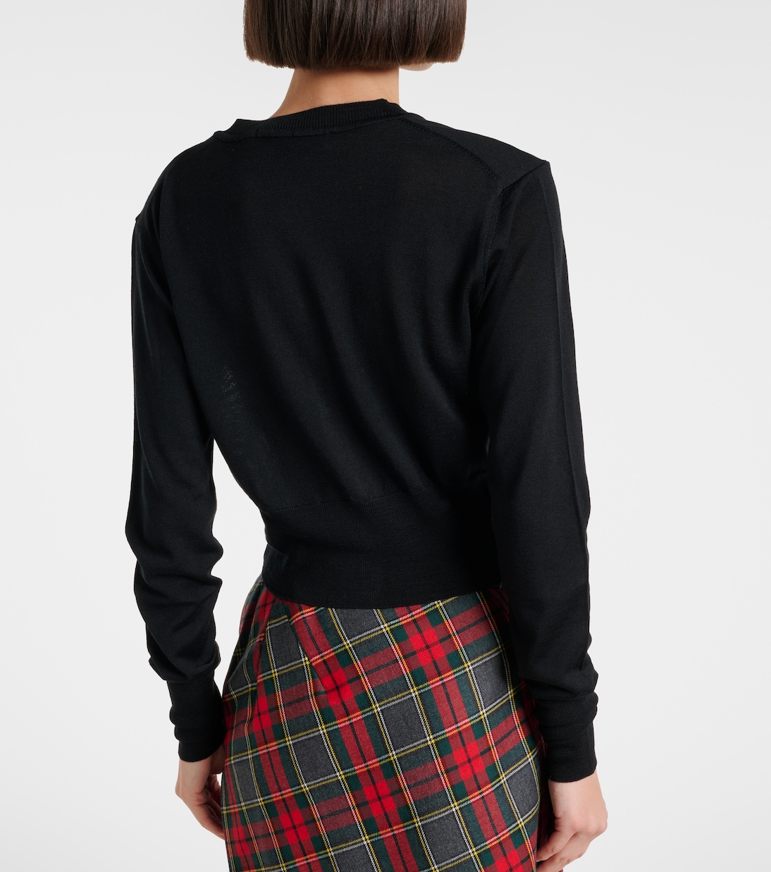 Bea cropped wool and silk cardigan | Vivienne Westwood