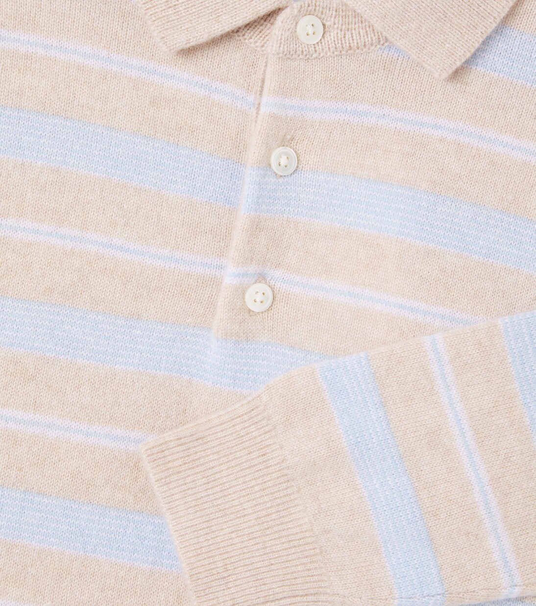 x Guest In Residence – Pull Louie rayé en cachemire | Bonpoint