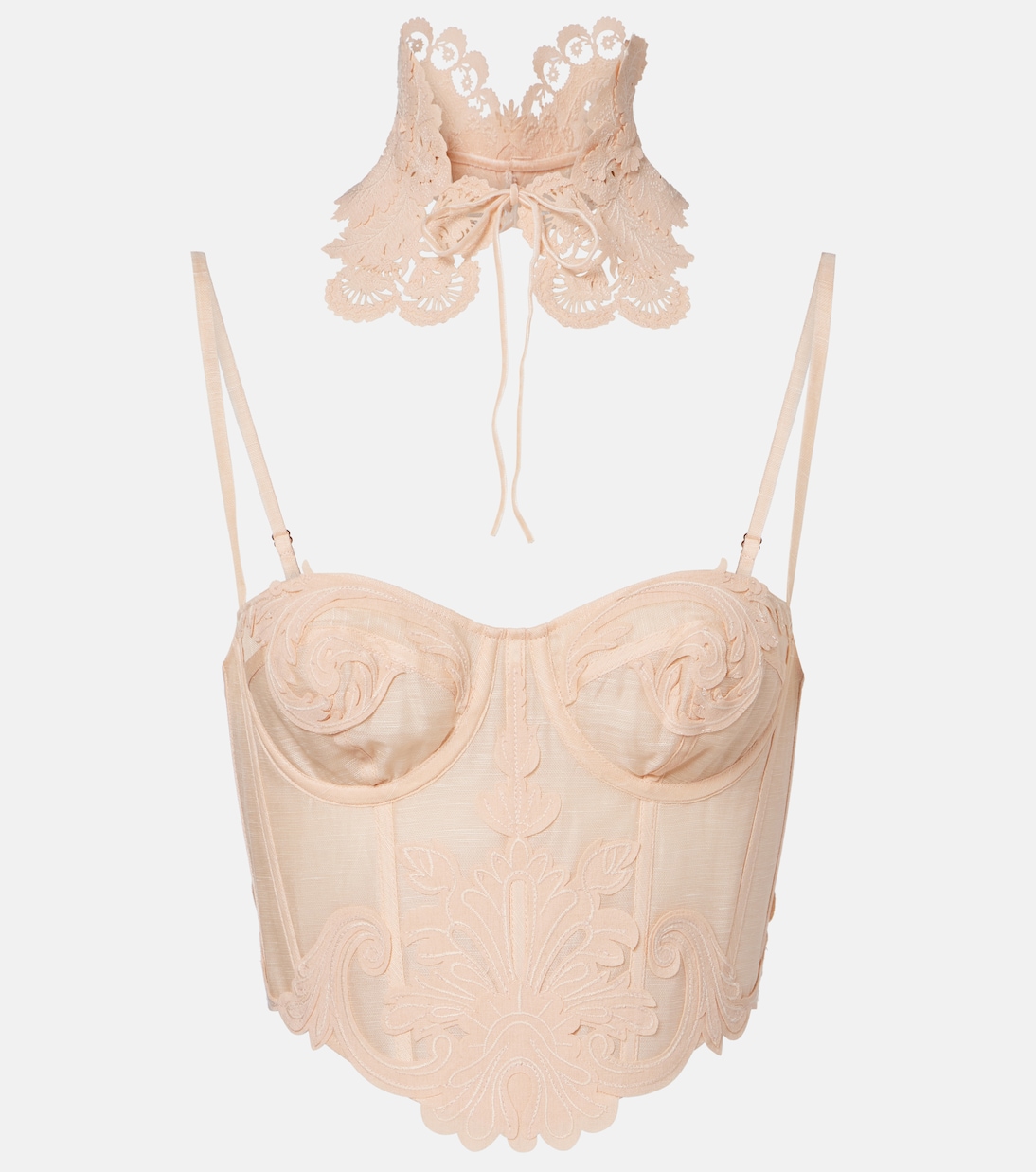 Rebellion Filigree bustier and choker set | Zimmermann