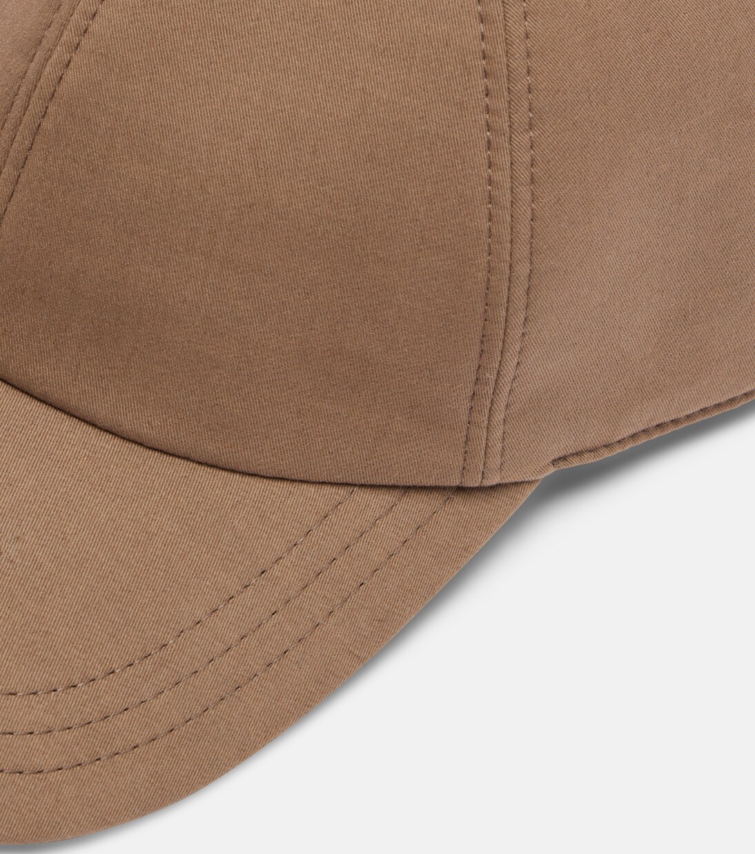 Gorra de béisbol Caspian en mezcla de algodón y cachemir | The Row