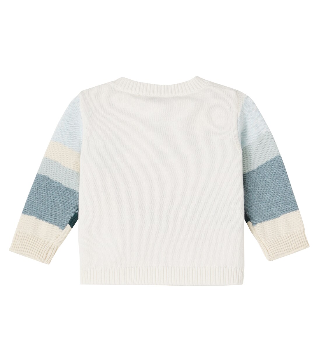 Pull Almire en jacquard de coton et cachemire | Bonpoint