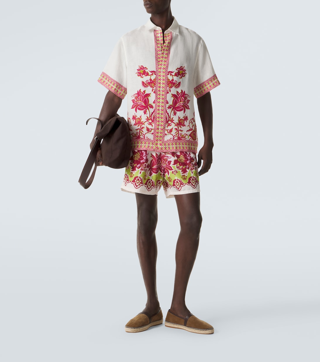 Floral linen shirt | Etro