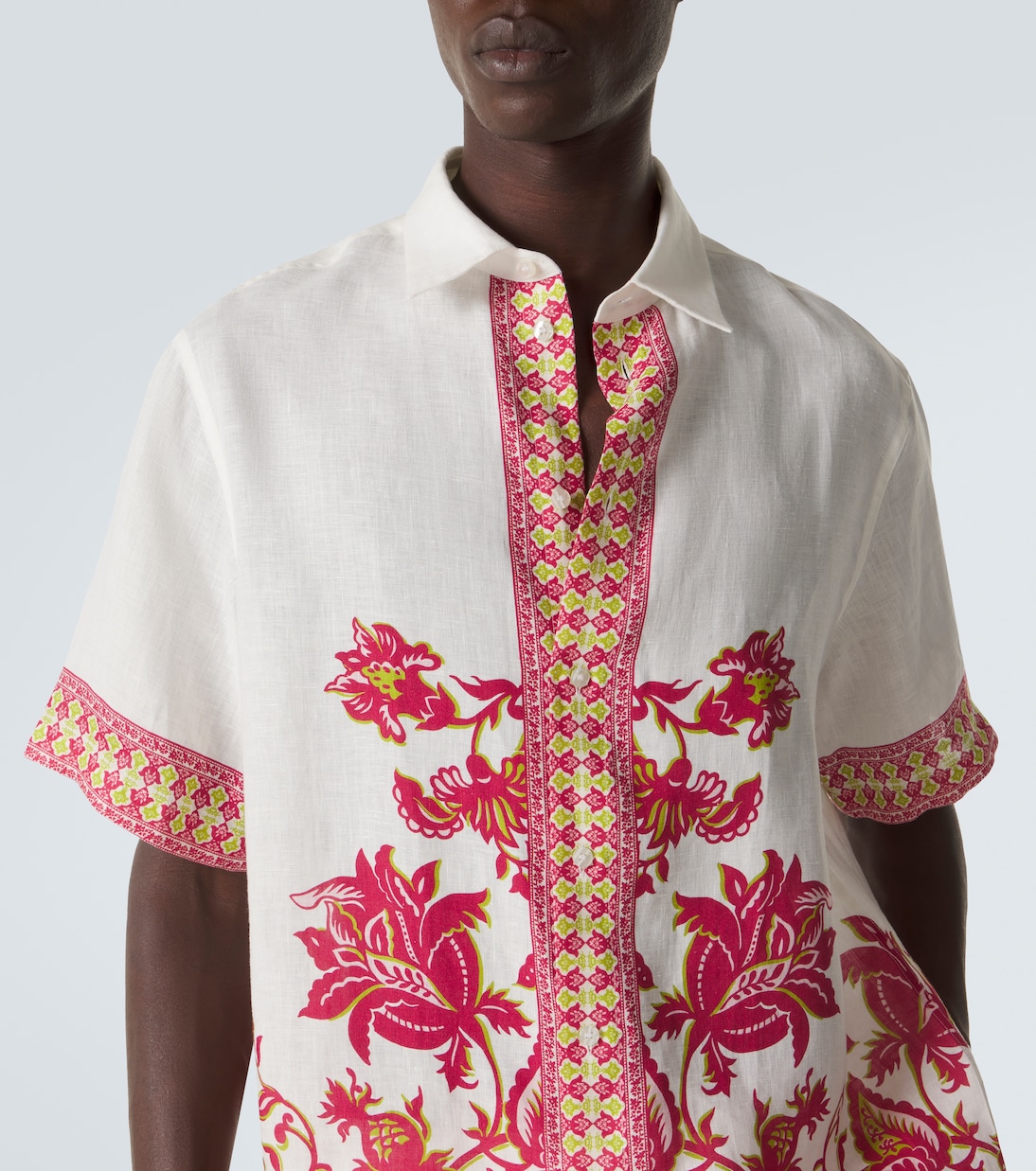 Floral linen shirt | Etro